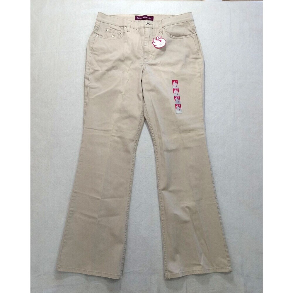gloria vanderbilt jeans 14 Giselle Stretch Tan New